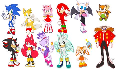 todos os personagens do sonic|Characters